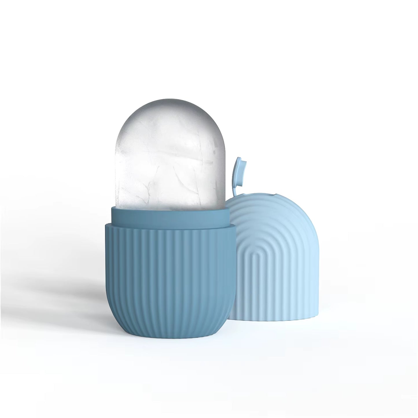 Facial Ice Cube Mold Silicone Freezing Beauty Lifting Ice Face Tool Eye Skin Educe Massager Roller Ball Skin Care Tools
